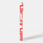 Rote Blasen Case-Mate iPhone Hülle (Rückseite / Rechts)