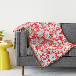 Rote Blasen Decke