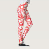 Rote Blasen Leggings (Rechts)