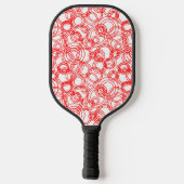 Rote Blasen Pickleball Schläger (Rückseite)