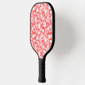 Rote Blasen Pickleball Schläger (Links)
