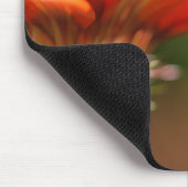 Rote Blätter aus Gazania Mousepad (Ecke)