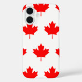 Rote Blätter Case-Mate iPhone Hülle (Rückseite)