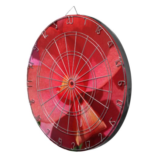Rote Blätter Dartscheibe (Vorderseite rechts)