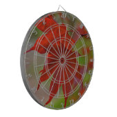 Rote Blätter Dartscheibe (Vorderseite Links)