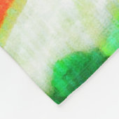 Rote Blätter im Herbst Wege der Landschaftlichen K Fleecedecke (Ecke)