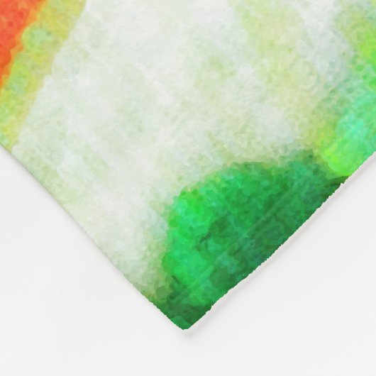 Rote Blätter im Herbst Wege der Landschaftlichen K Fleecedecke (Ecke)