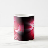 Rote Blätter Kaffeetasse (Mittel)