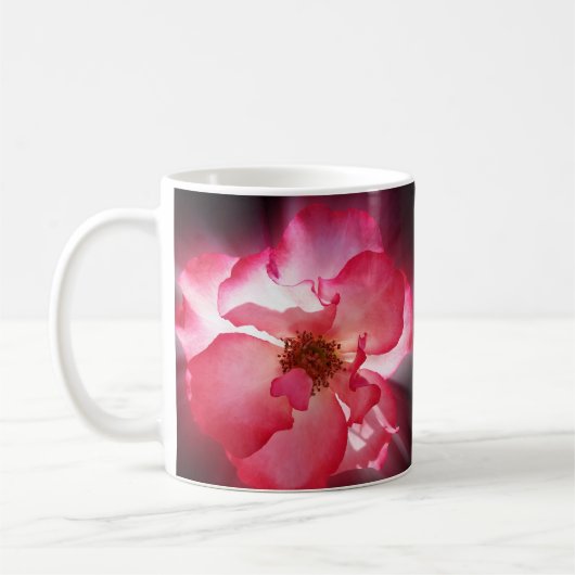 Rote Blätter Kaffeetasse (Links)