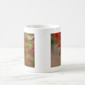 Rote Blätter Kaffeetasse (Mittel)