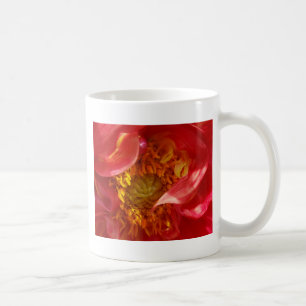 Rote Blätter Kaffeetasse