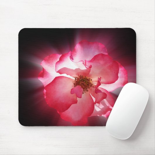 Rote Blätter Mousepad (Mit Mouse)