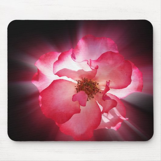 Rote Blätter Mousepad (Vorne)