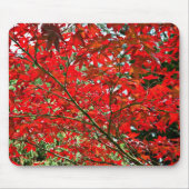 Rote Blätter Mousepad (Vorne)