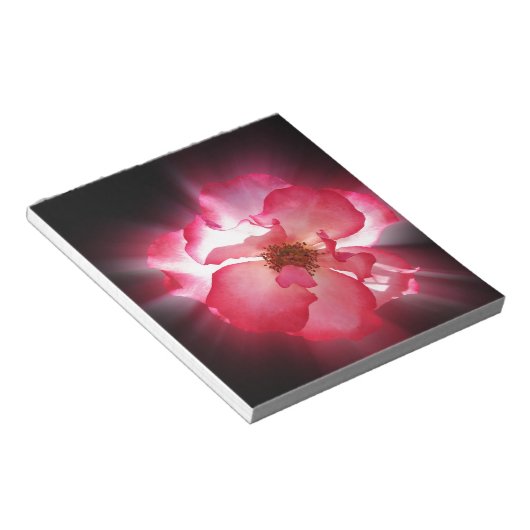 Rote Blätter Notizblock (angewinkelt)