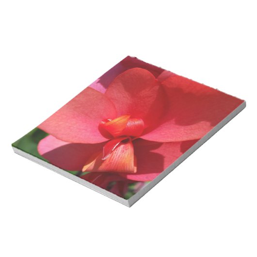 Rote Blätter Notizblock (Rotiert)