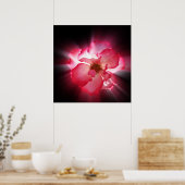 Rote Blätter Poster (Küche)