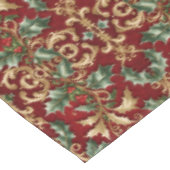 Rote Blätter Rotwein Tischdecke (Schrägansicht)