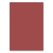 Rote Blätter und Berries Tischdiagramm Tischnummer (Rückseite)