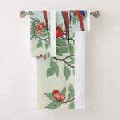 ROTE BLAUENTEILE BADHANDTUCH SET (Insitu)