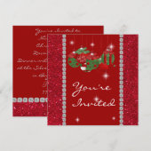 ROTE BLÖTTE - Einladung (Vorne/Hinten)