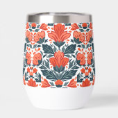 Rote Blume (Rückseite)