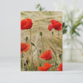 rote Blume (Stehend Vorderseite)