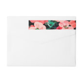 Rote Blume (Rückseite)