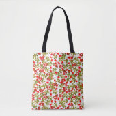 Rote Blume 2 Tasche (Vorderseite)
