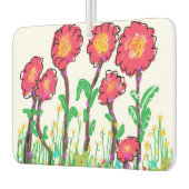 Rote Blume Autolufterfrischer (Links)