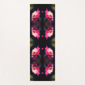 Rote Blume bei Sonnenlicht Nah Abstrakt Yogamatte (Vorderseite)