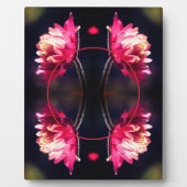 Rote Blume bei Sonnenlicht, um Ihr Foto Fotoplatte (Vorderseite)