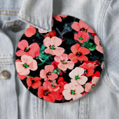 Rote Blume Button (Beispiel)