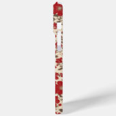 rote Blume Case-Mate iPhone Hülle (Rückseite / Links)