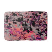 Rote Blume Design Grafikart Badematte (Vorderseite)