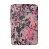 Rote Blume Design Grafikart Badematte (Vorderseite Vertikal)