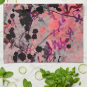 Rote Blume Design Grafikart Handtuch (Gefaltet)