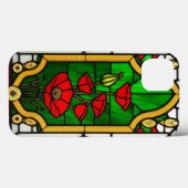 Rote Blume Elegante Kunst, Dichtung und Musik Case-Mate iPhone Hülle (Rückseite (Horizontal))