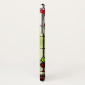 Rote Blume Elegante Kunst, Dichtung und Musik Case-Mate iPhone Hülle (Hinten/Links)