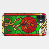 Rote Blume Elegante Kunst, Dichtung und Musik Case-Mate iPhone Hülle (Rückseite (Horizontal))