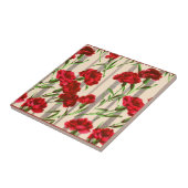 rote Blume Fliese (Seite)