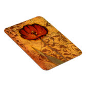 Rote Blume I Magnet (Rechte Seite)