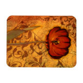 Rote Blume I Magnet (Horizontal)
