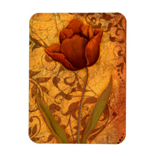 Rote Blume II Magnet