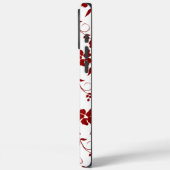 Rote Blume iPhone 16 Pro Max Fall Case-Mate iPhone Hülle (Rückseite / Links)
