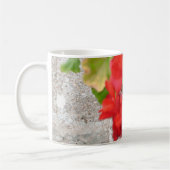 rote Blume  Kaffeetasse (Links)