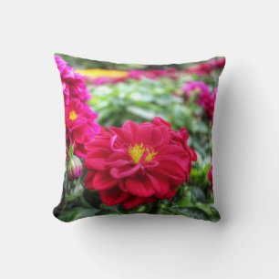 Rote Blume Kissen