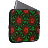 Rote Blume Laptop-Sieb Laptopschutzhülle (Vorne Rechts)