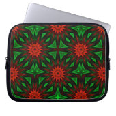 Rote Blume Laptop-Sieb Laptopschutzhülle (Vorderseite)