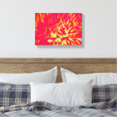 Rote Blume Leinwanddruck (Insitu (Schlafzimmer))